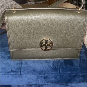 Tory Burch Miller Olive Green crossbody or shoulder bag 
NWOT